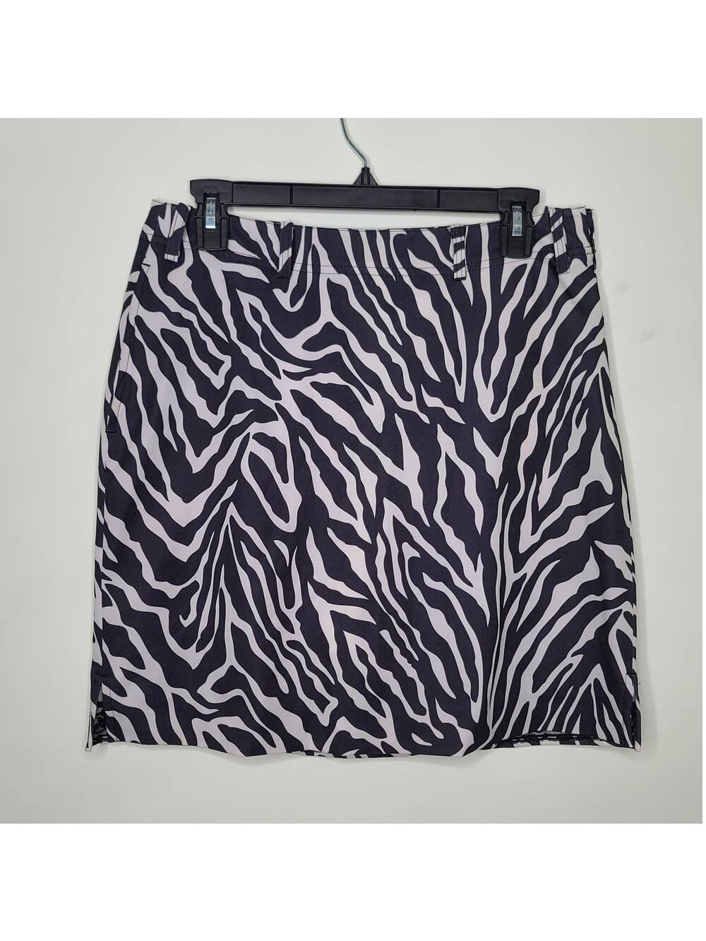 EP Pro black white zebra print tennis skirt skort - 4